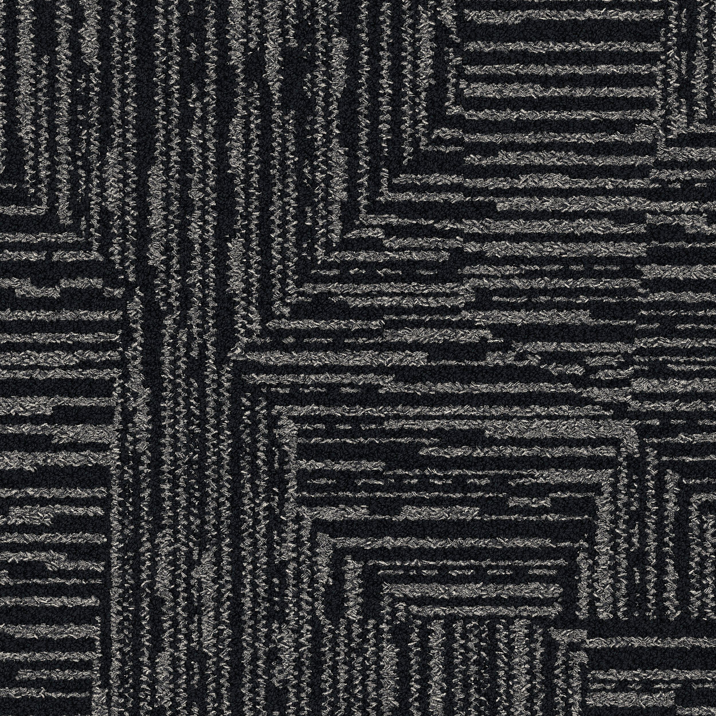 Third Space 311 Carpet Tile in Black image number 2