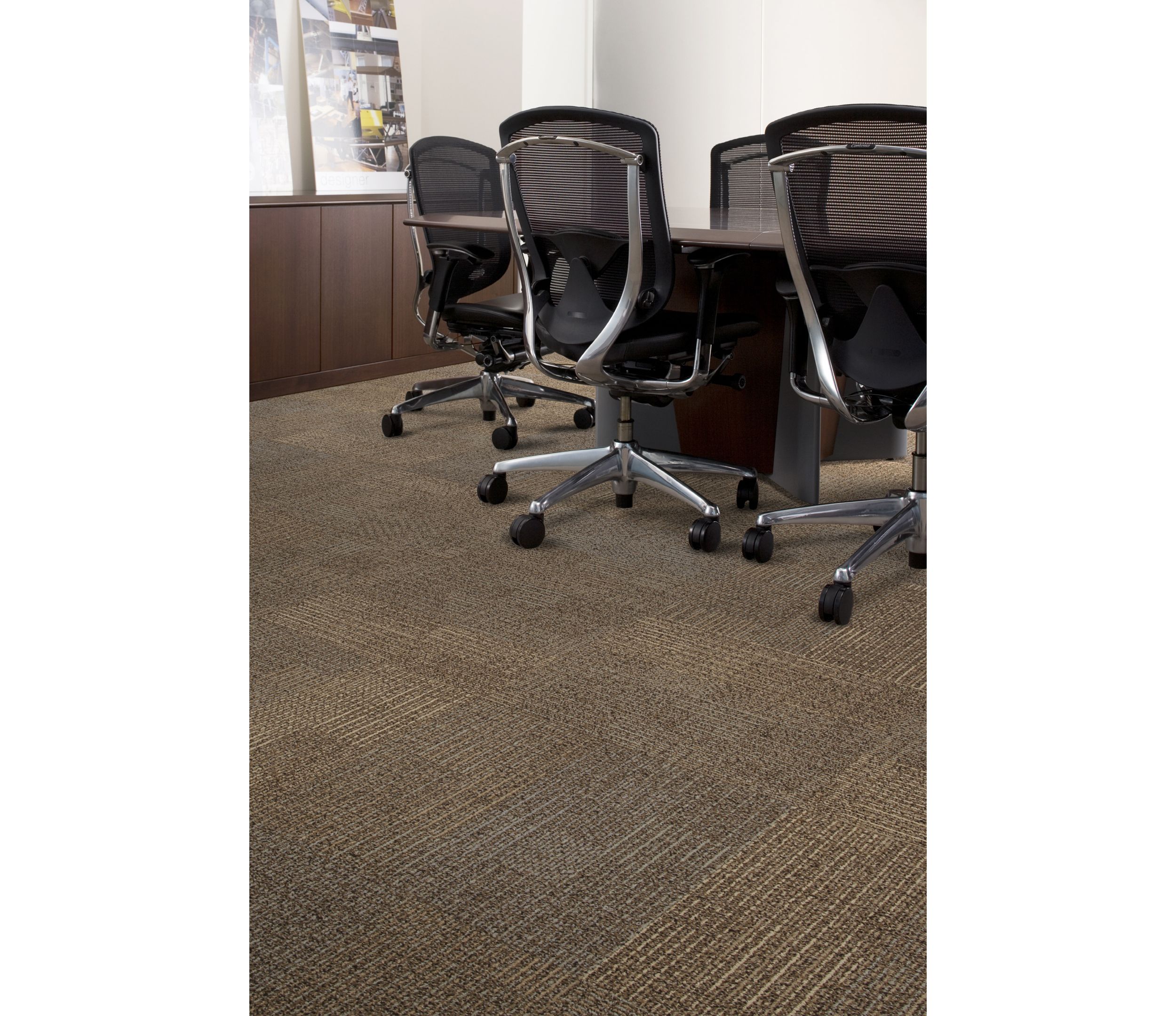 Detail of Interface To Scale carpet tile in conference room image number 4