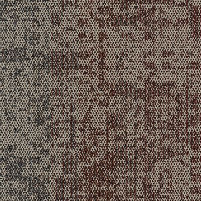 Under Pressure Carpet Tile in Wine