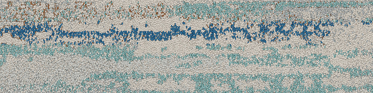 Undulating Water carpet tile in Saltwater
