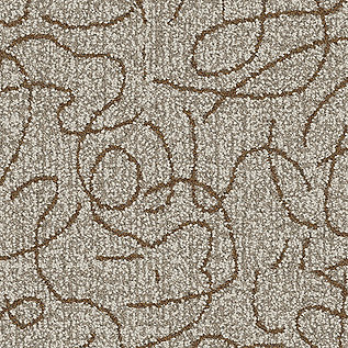 Unspooled carpet tile in Oatmeal número de imagen 4