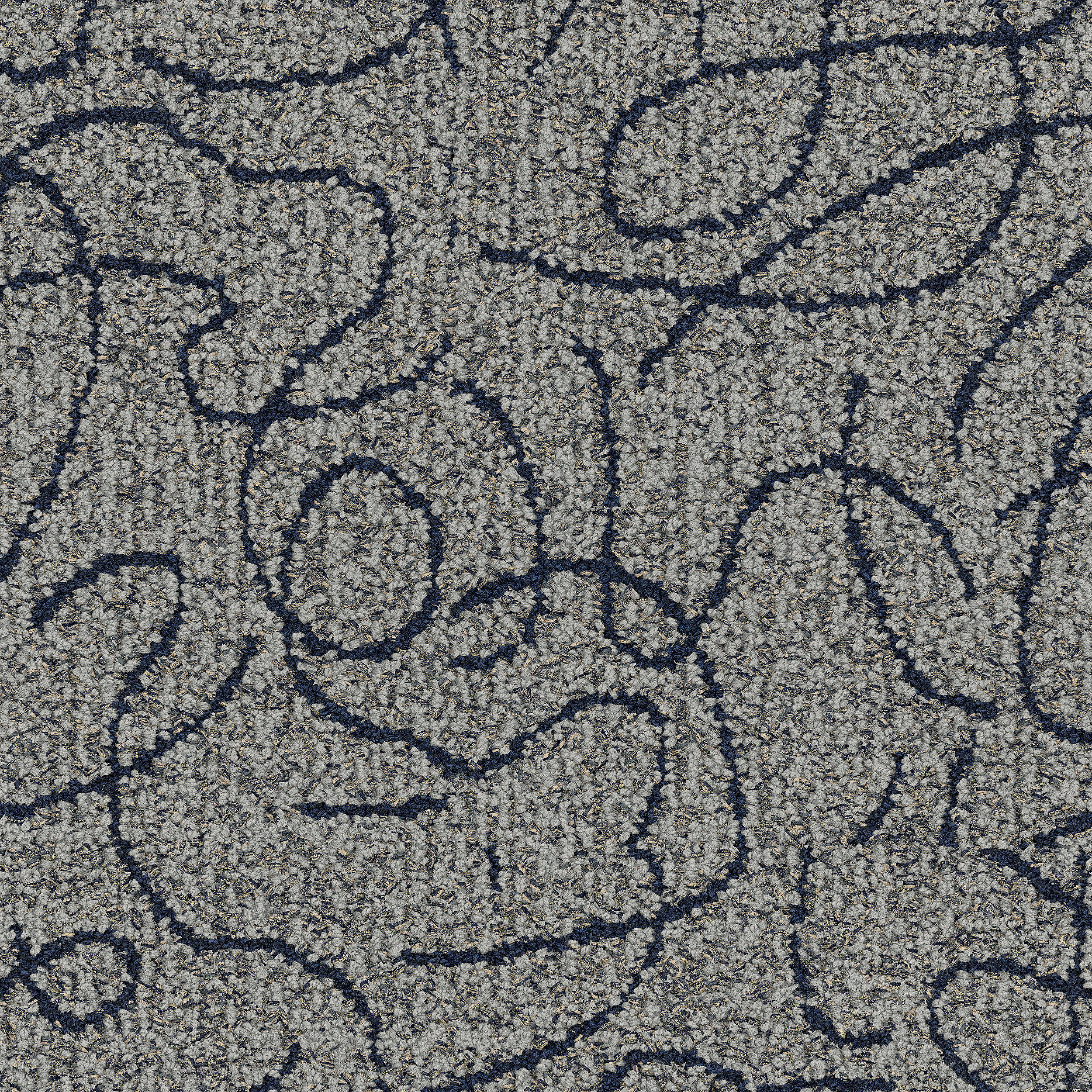 Unspooled carpet tile in Pewter image number 4