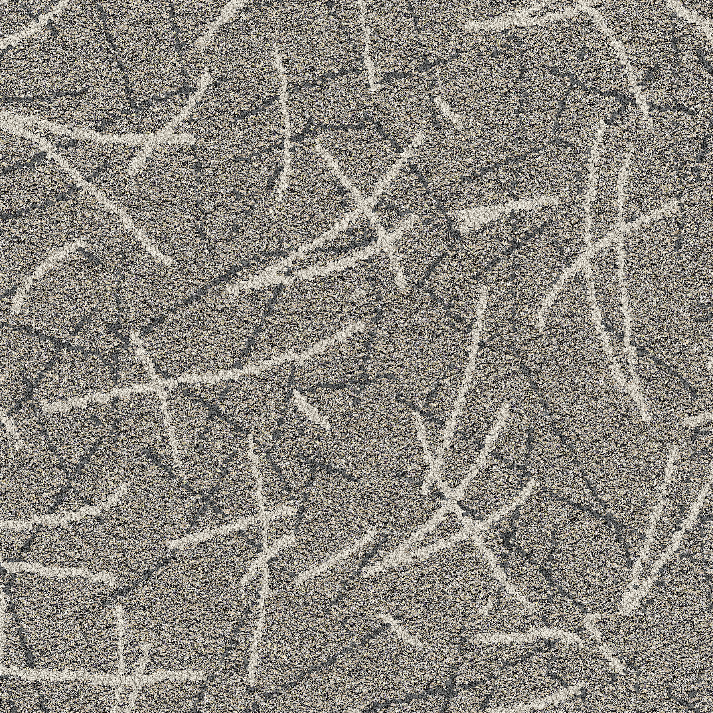 Unwound carpet tile in Nickel image number 4