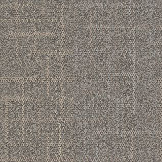 Urban Grid II Carpet Tile In Linen