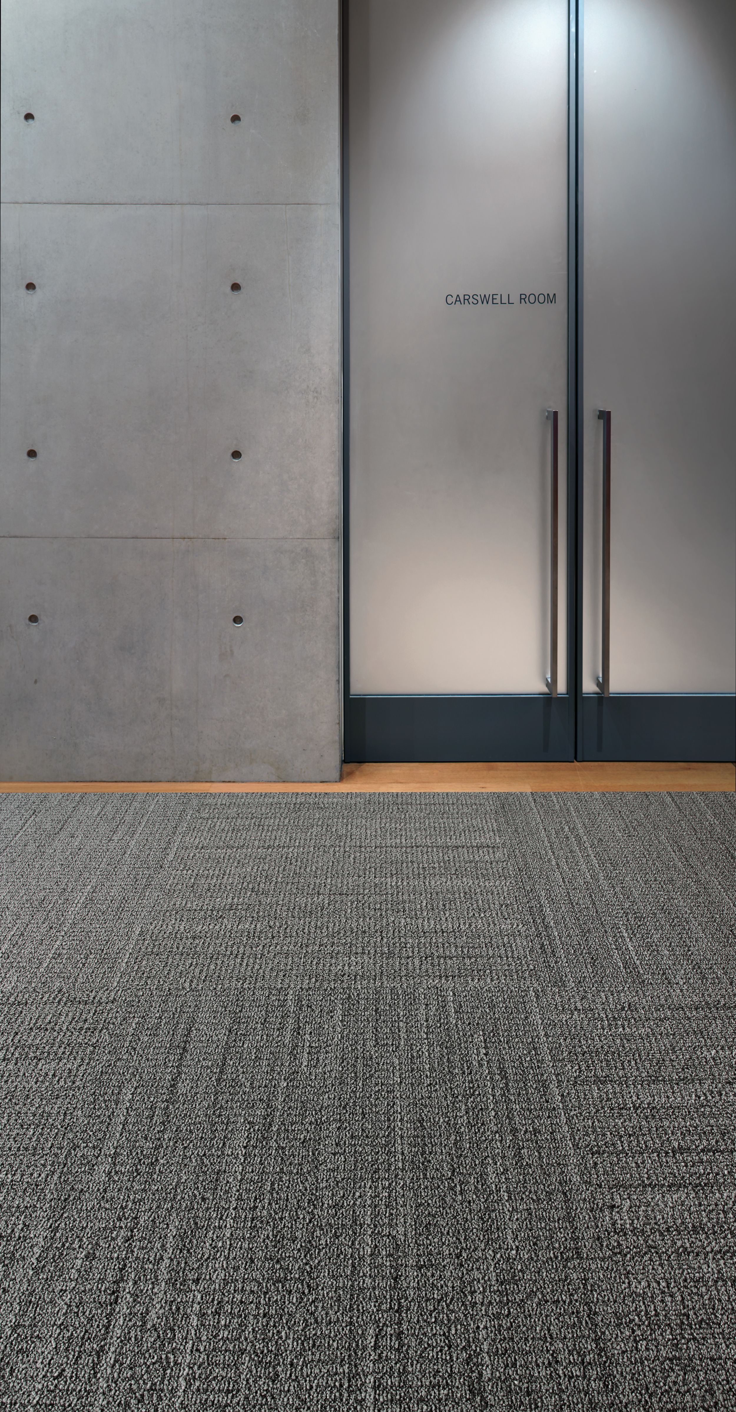 Interface WW870 plank carpet tile in entrance way image number 3