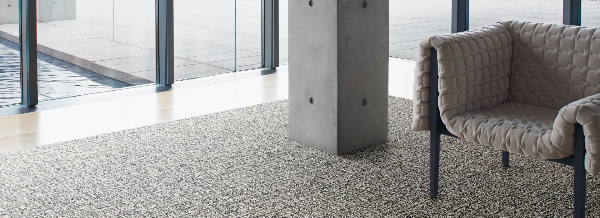 WW890: World Woven Collection Carpet Tile by Interface