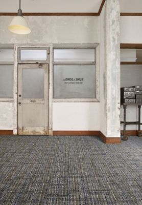 WW895: World Woven Collection Carpet Tile by Interface