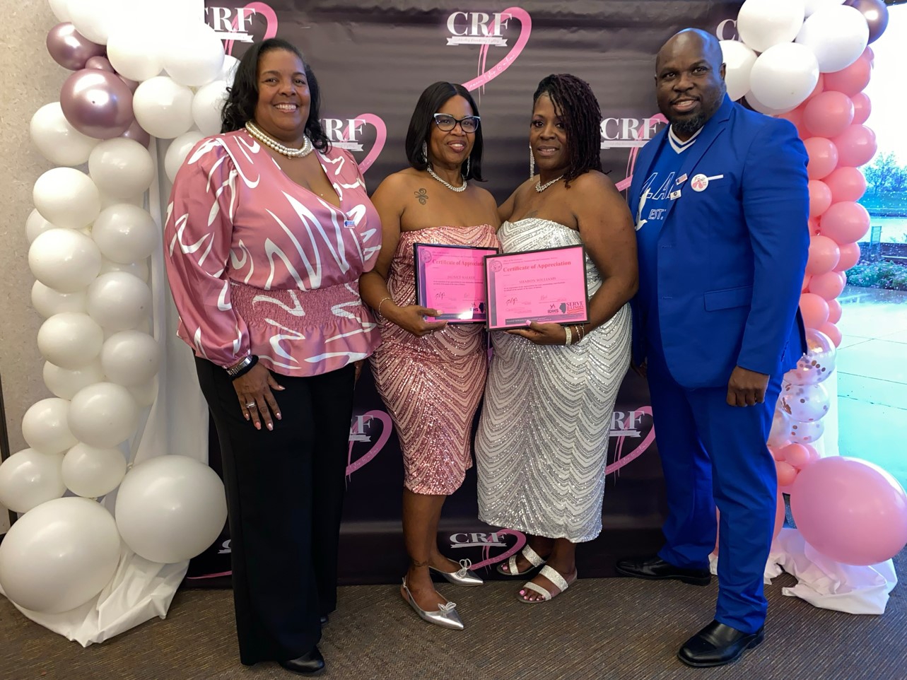 Breast Cancer Awareness Popup group picture