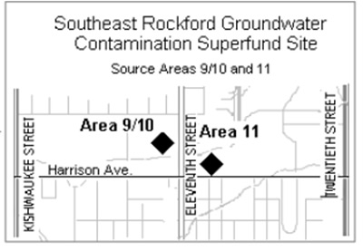 Areas 9/10 and 11 Map