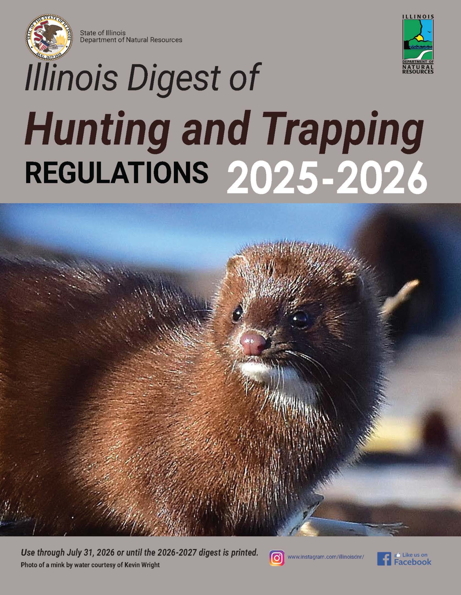 Illinois Digest of Hunting and Trapping Regulations 2025-2026