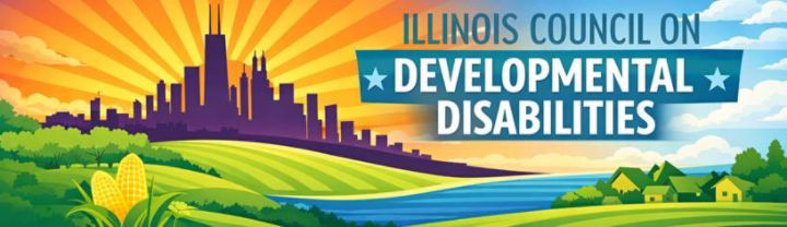 ICDD Image for Five Year State Plan - includes skyline and cornfield 