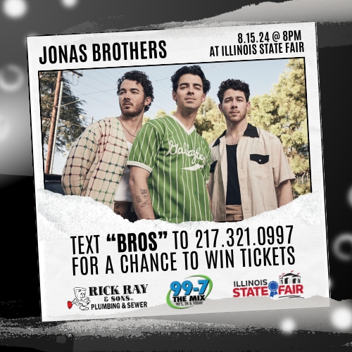 Jonas Brothers contest, Text "BROS" TO 2173210997 for a chance to win tickets