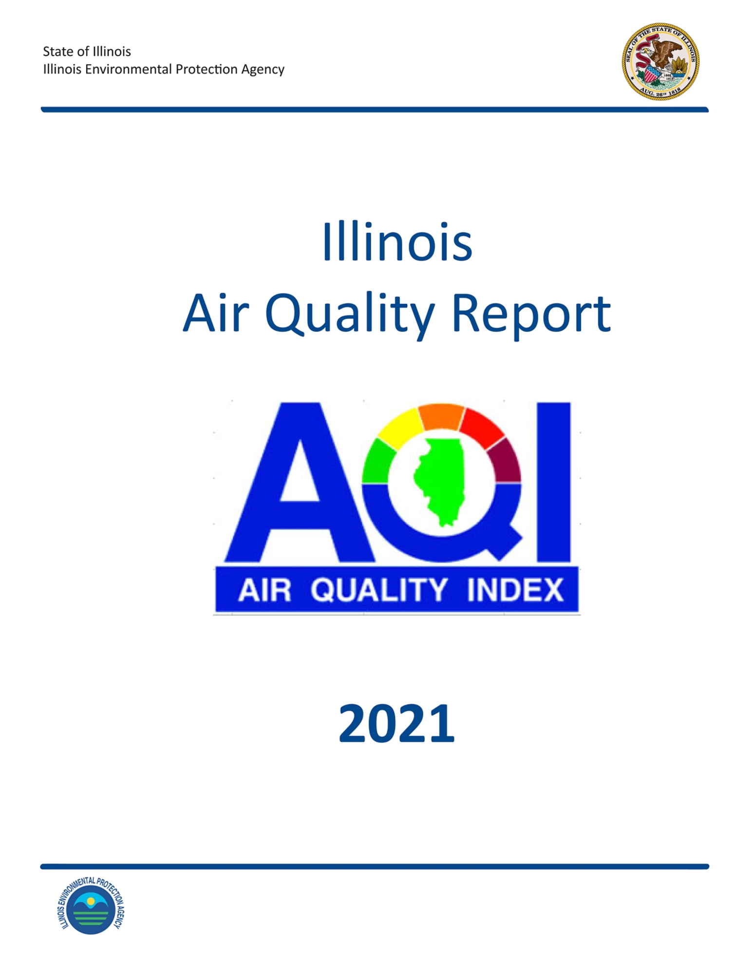 Annual Air Quality Report Cover