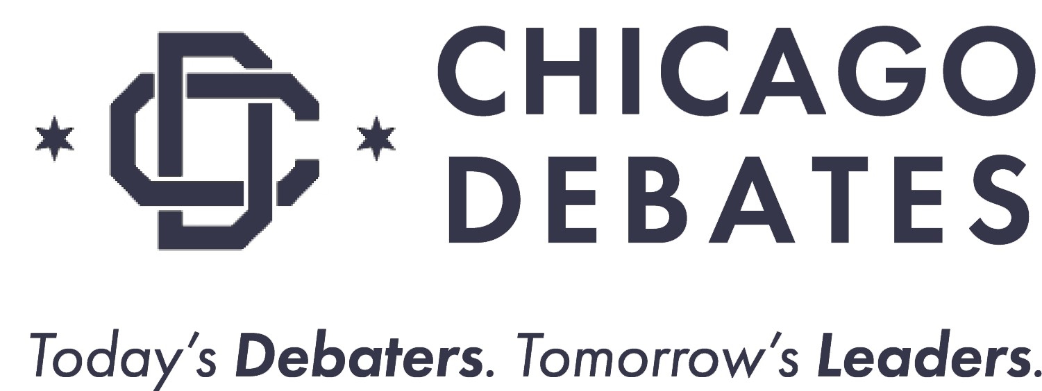 Chicago Debates logo