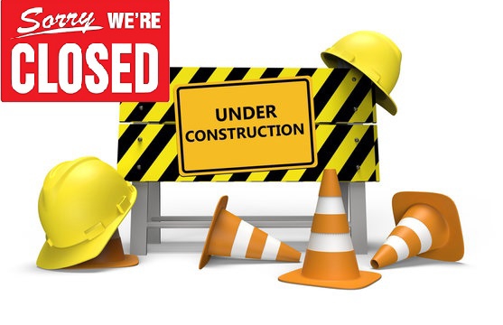 Image to display message saying that we are under construction and the museum is closed.