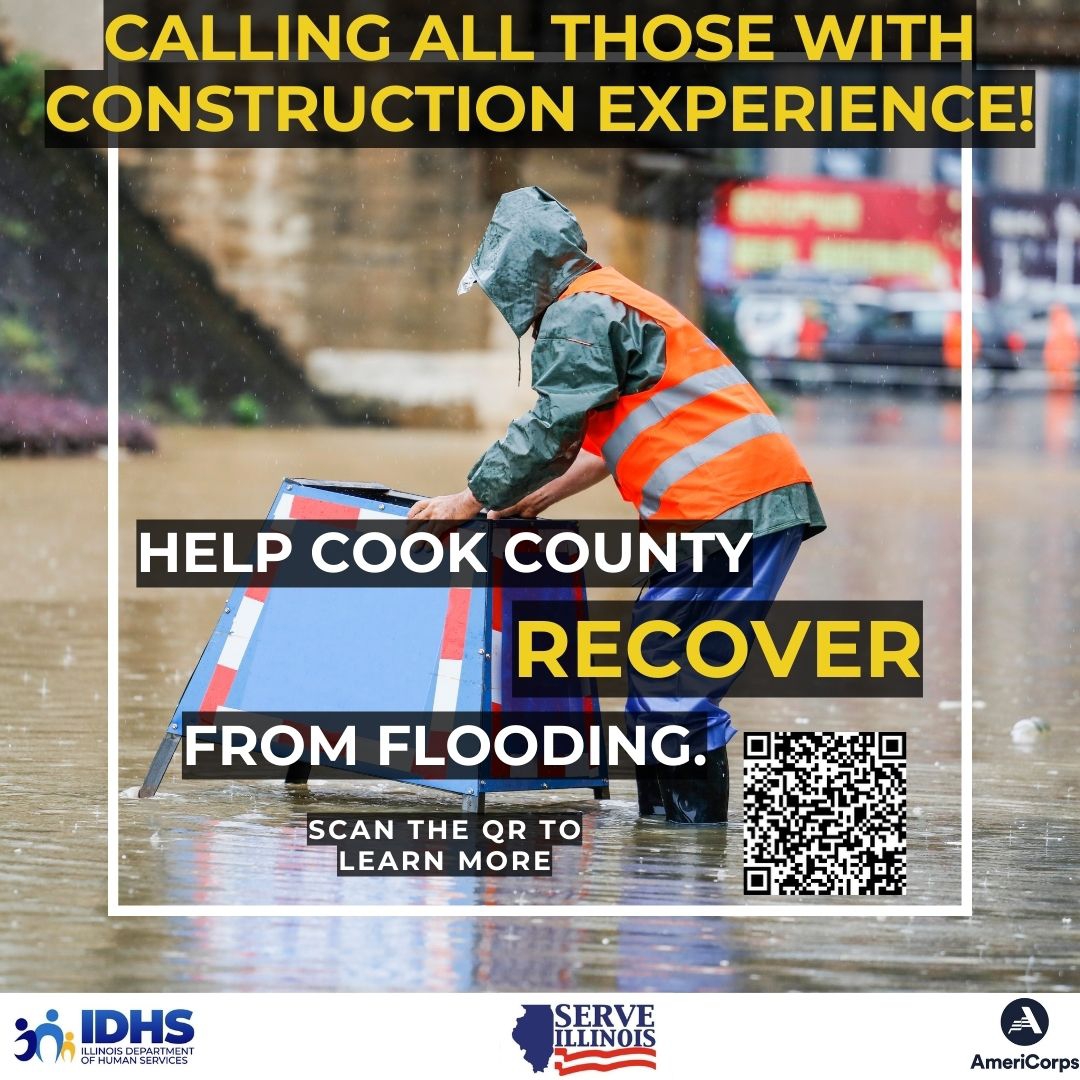 Help Cook County recover from flooding flyer