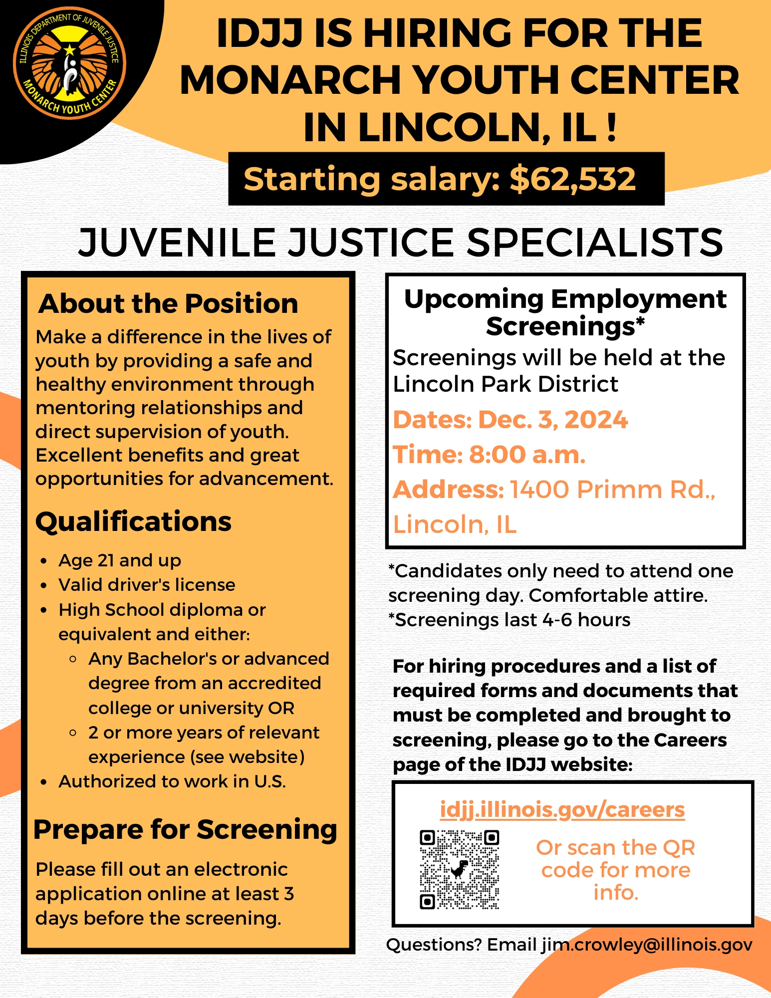 Copy of Lincoln RECRUITMENT FLYER  Dec 24 - 1