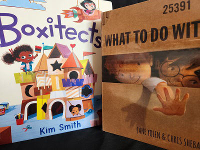 Curious Kids Recycling Cardboard