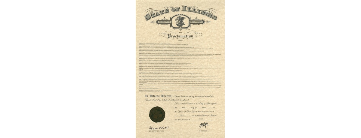 image of proclamation