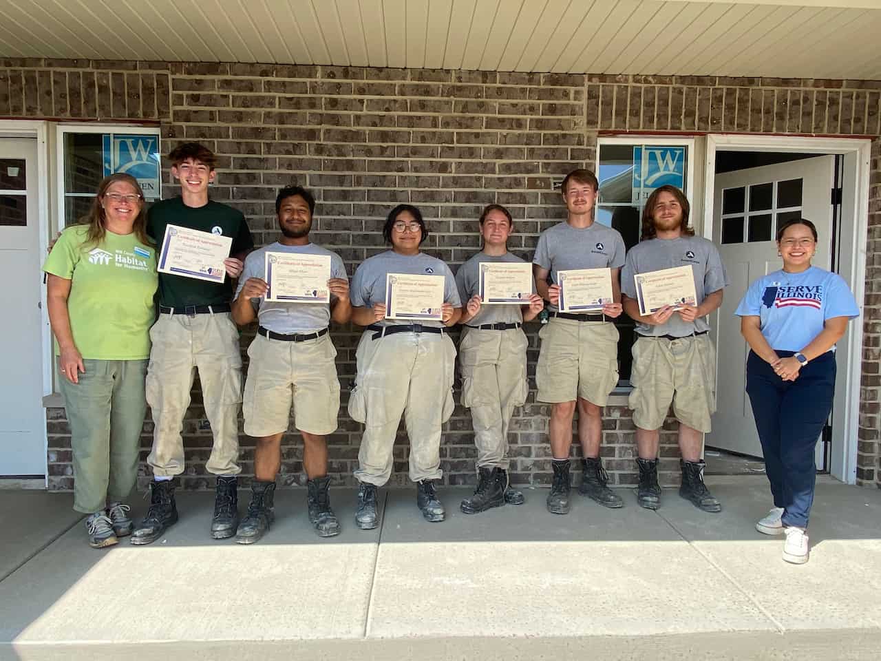 AmeriCorps National Civilian Community Corps (NCCC) - August Volunteer Recognition Event