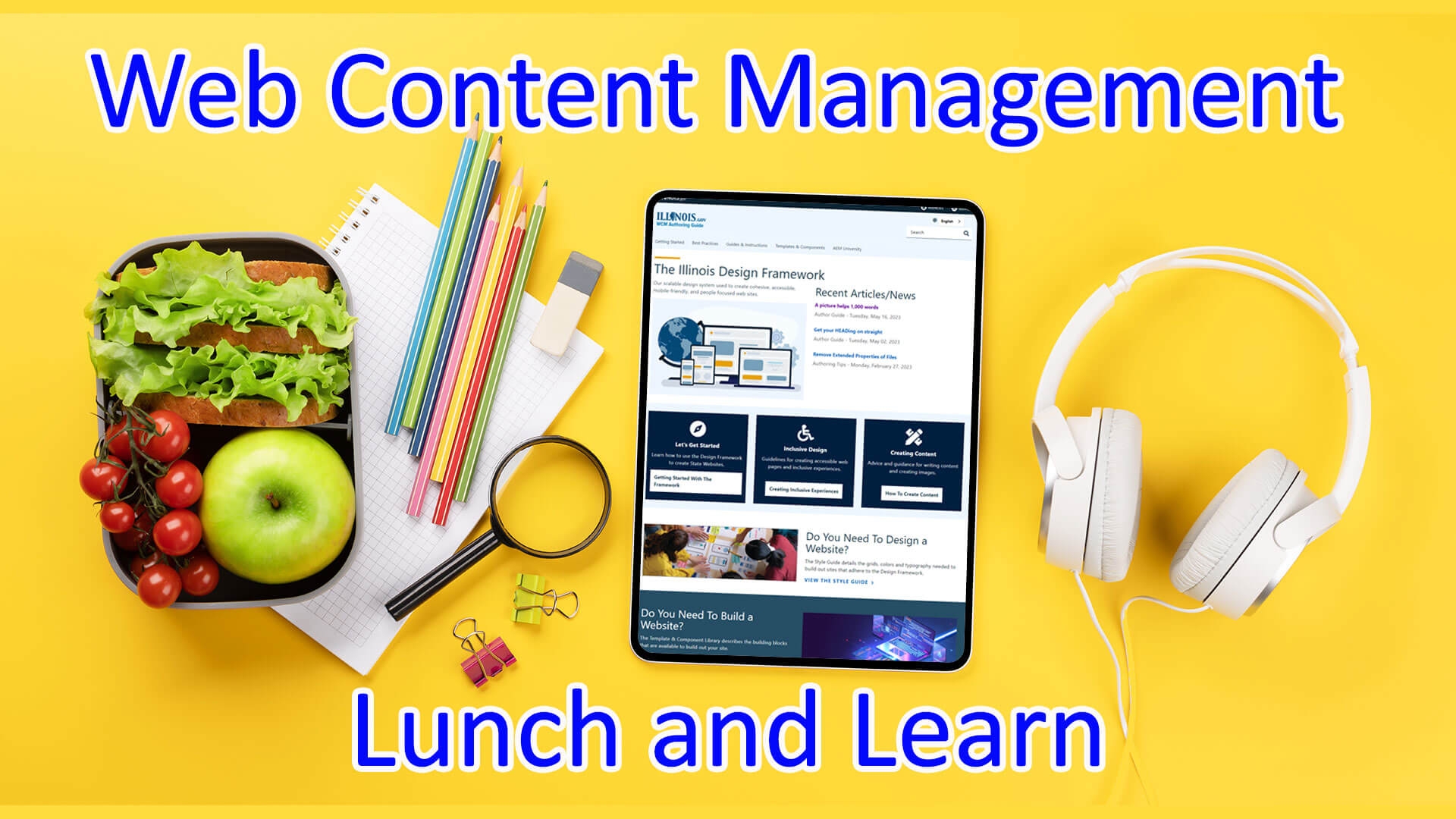 Web Content Management Lunch and Learn