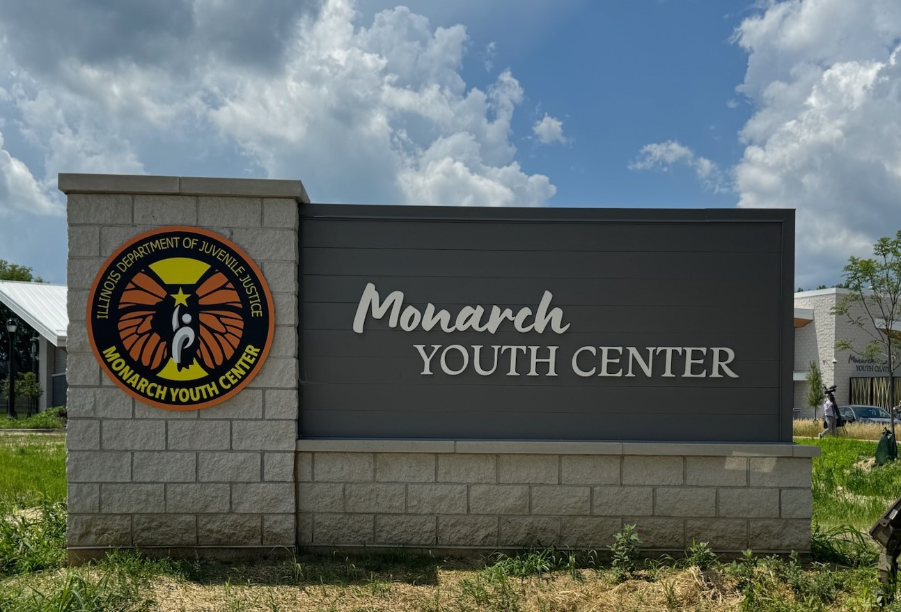 Monarch Youth Center Sign
