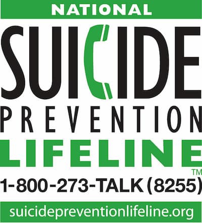 National Suicide Prevention Lifeline 1-800-273-8255