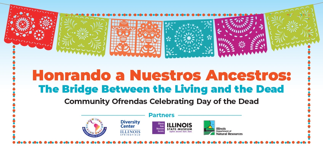colorful image from the Honoring Our Ancestors exhibition.