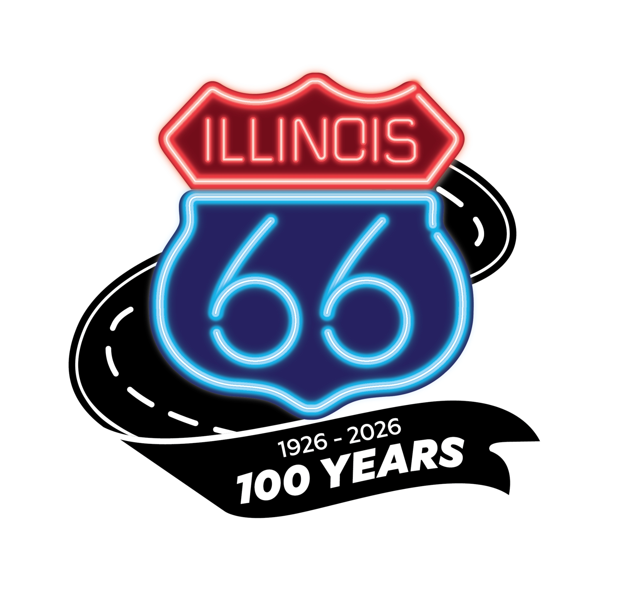 Route 66 Anniversary Logo