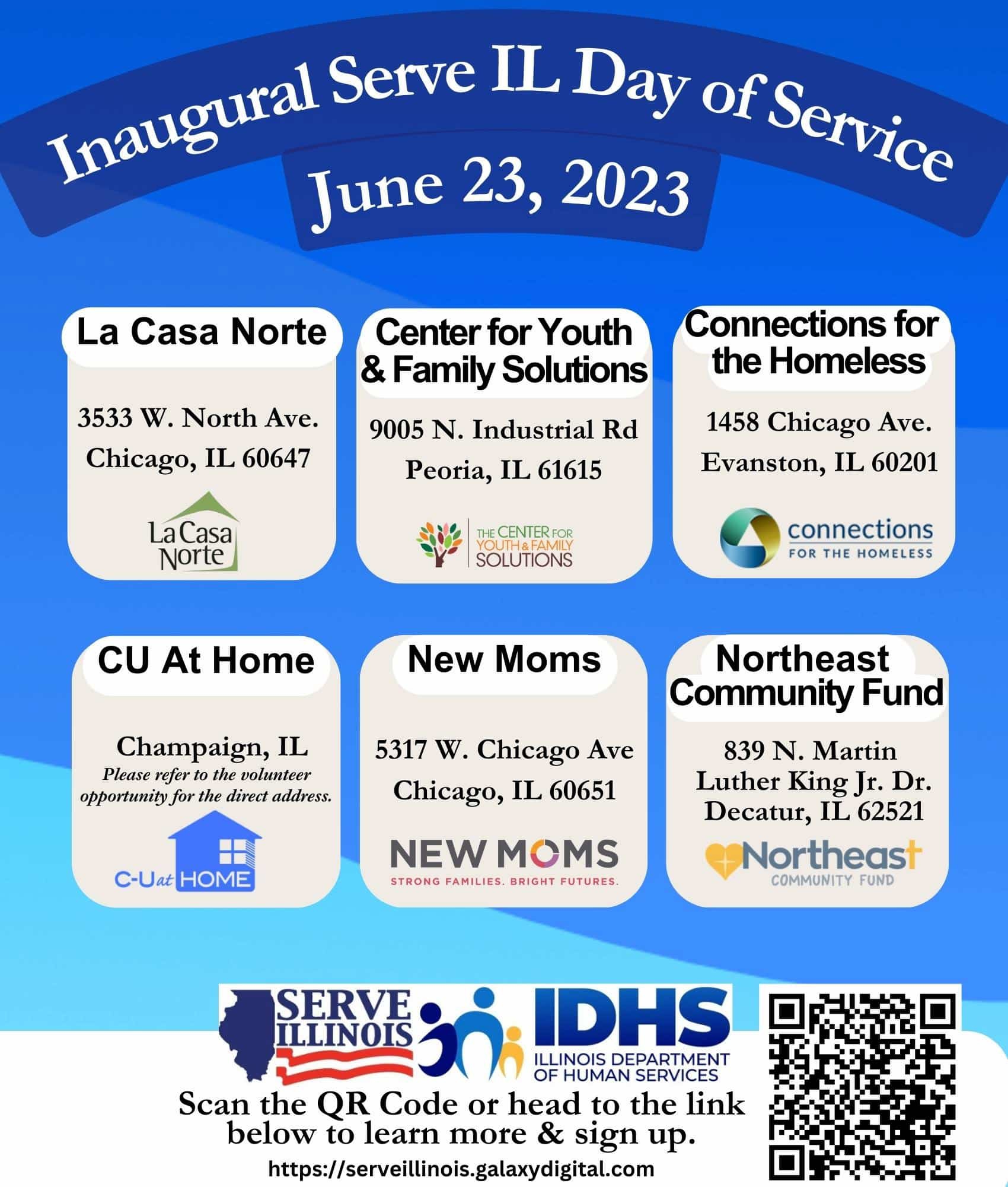 Serve IL Day of Service 2023 Graphic