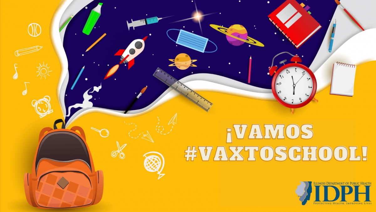 VaxToSchool Spanish Facebook Banner