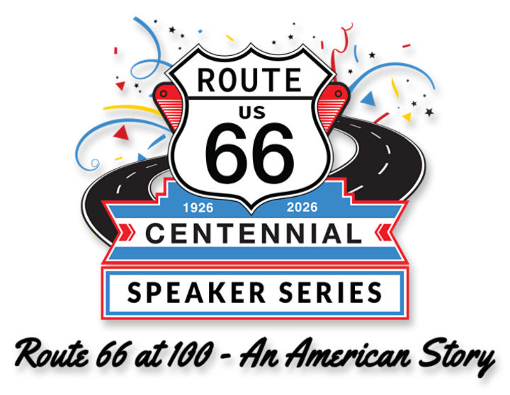 Route 66 centennial speaker series logo