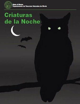 Creatures of the Night Spanish activity book cover