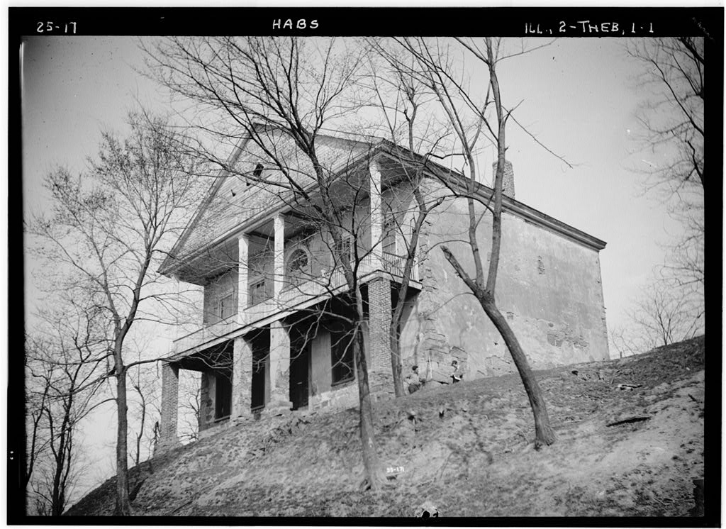 Thebes, Thebes Courthouse (HABS IL-25-17)