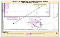 MW-19, MW-20 Assessment area map.