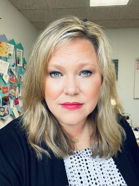 Melissa in her office