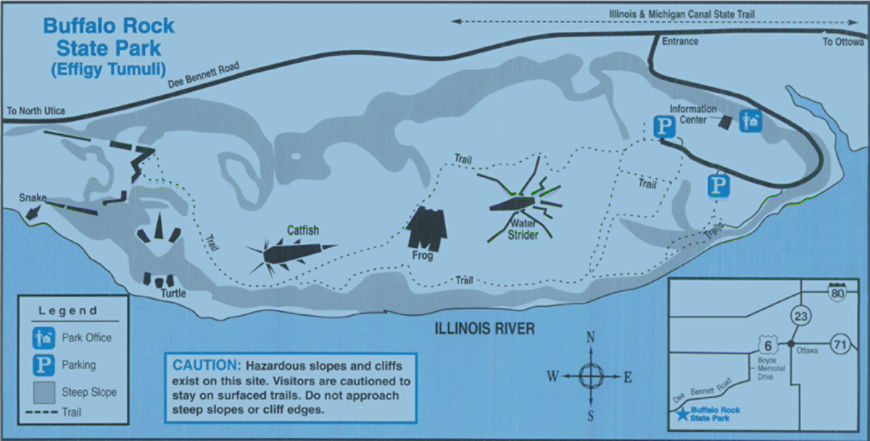 Buffalo Rock Site Map