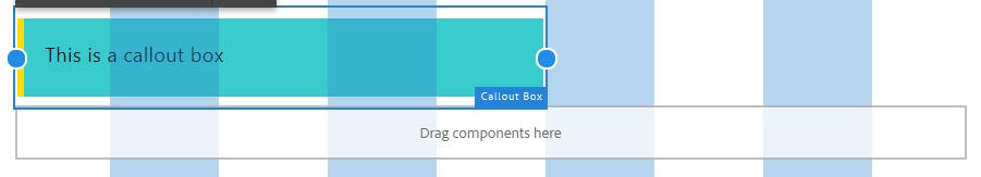 callout box - resize