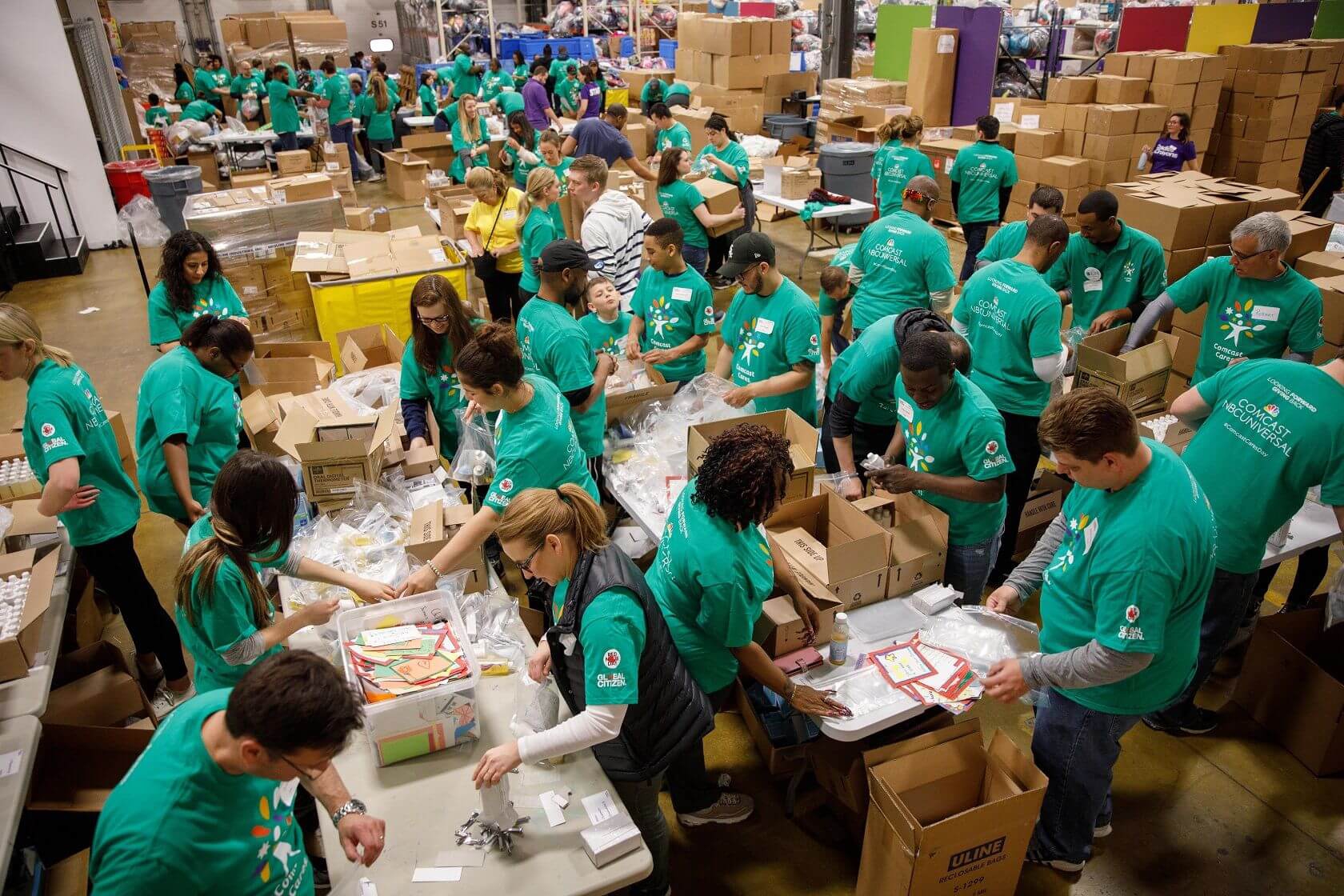 Comcast Volunteers