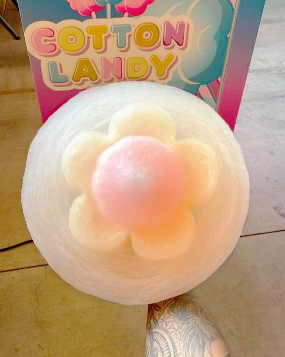 cotton candy flower by cotton landy