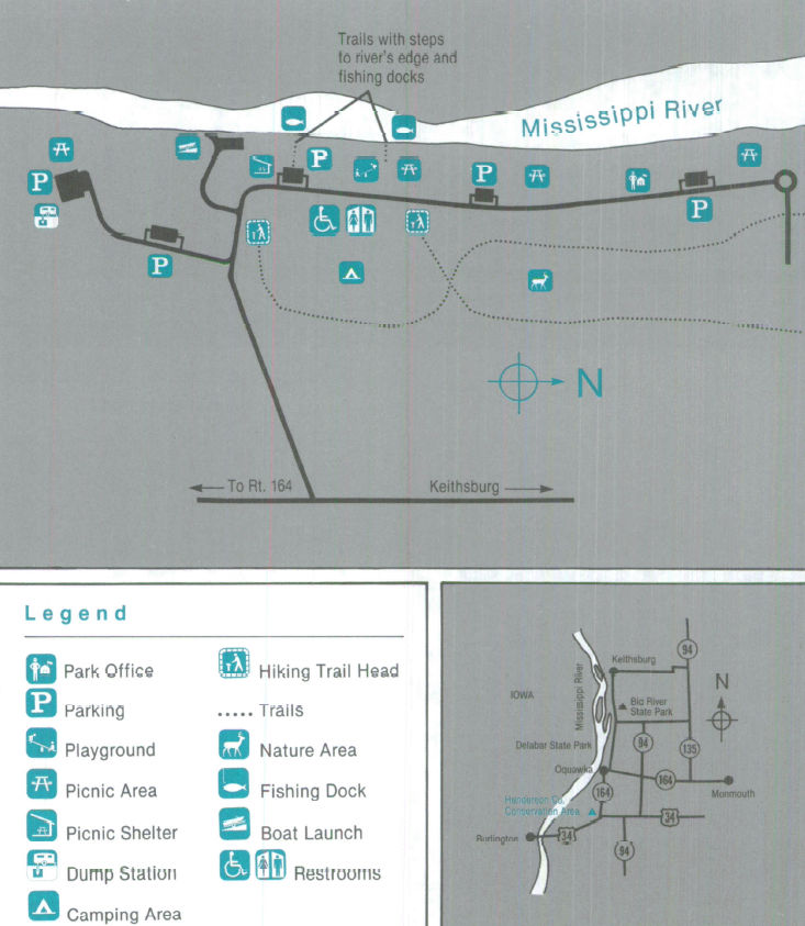 Delabar SP Site Map