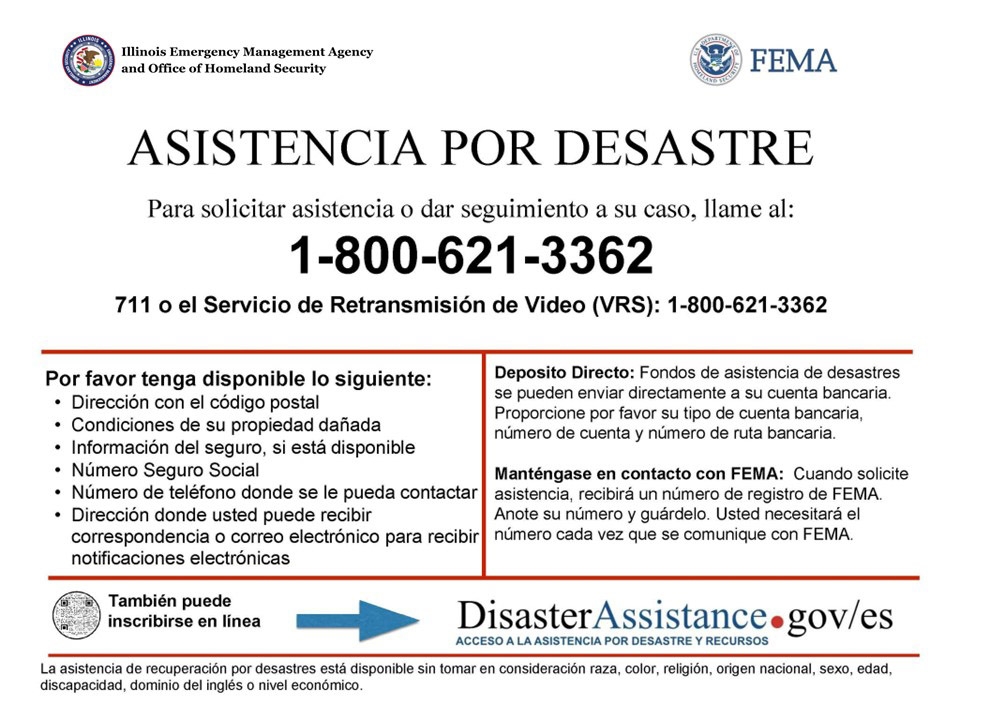 Get answers for disaster assistance