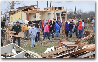 Damaged House