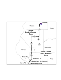 Approved Zone Boundaries - South Central (inset)