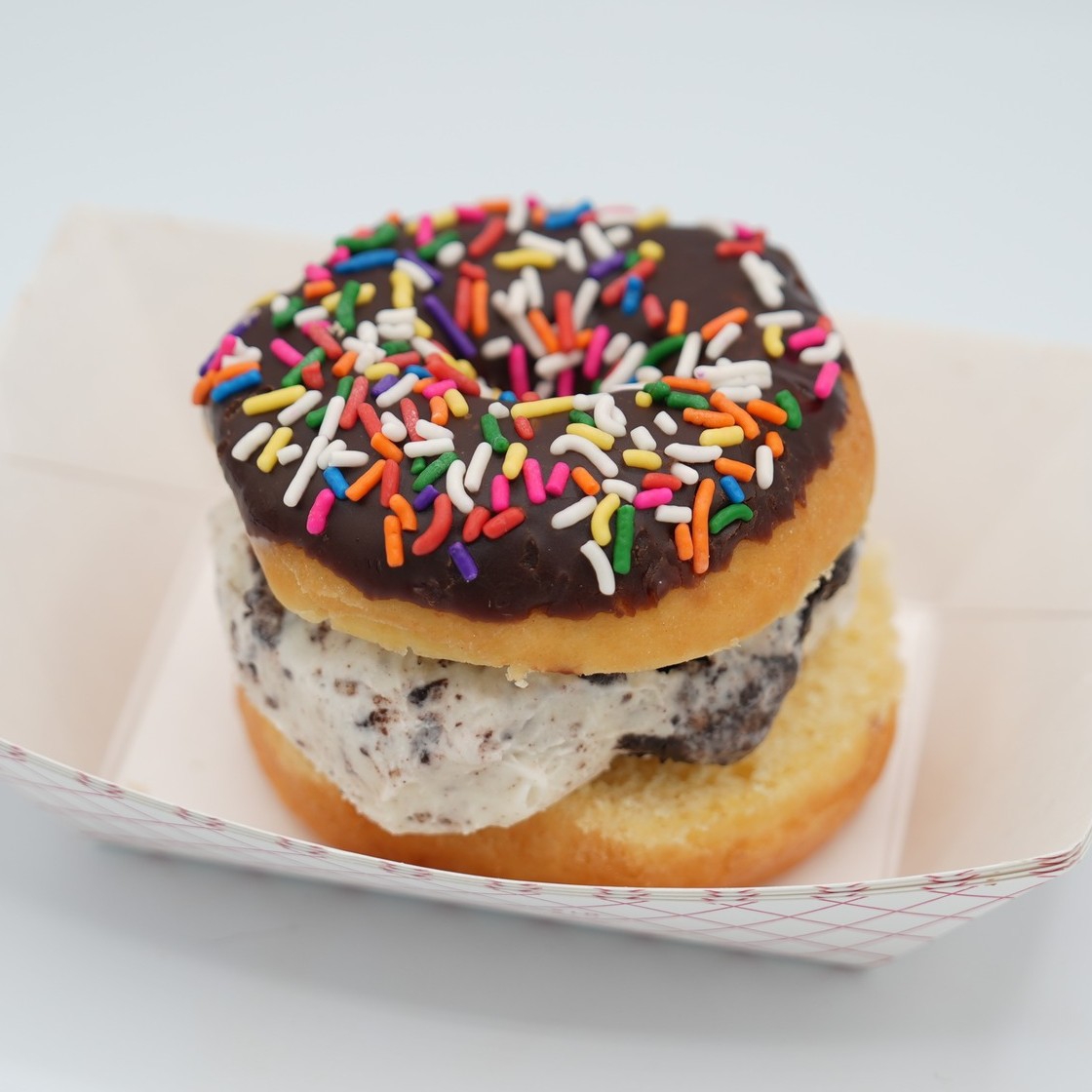 Donut Ice cream sandwich