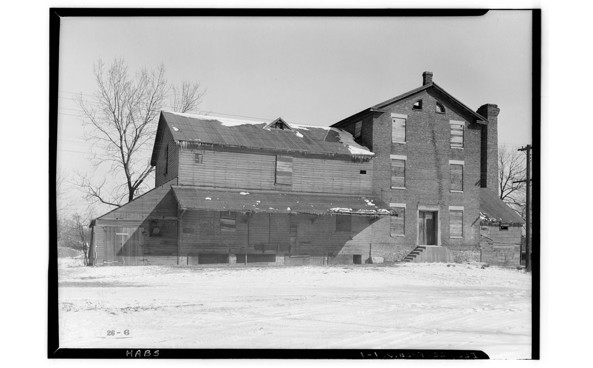 Fullersburg, Graue Water Mill, York Road (HABS IL-26-6)