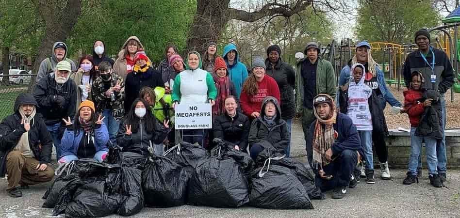 Earth Day group picture