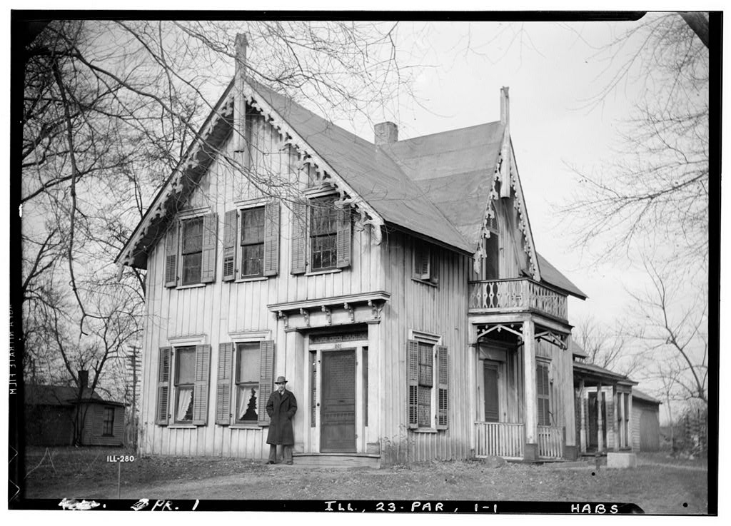 Paris, A. B. Austin House, 501 Jefferson Avenue (HABS IL-280)