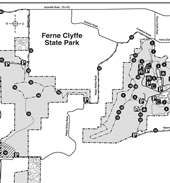 Ferne Clyffe Site Map