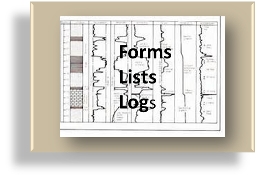 Forms, Lists, Logs Logo